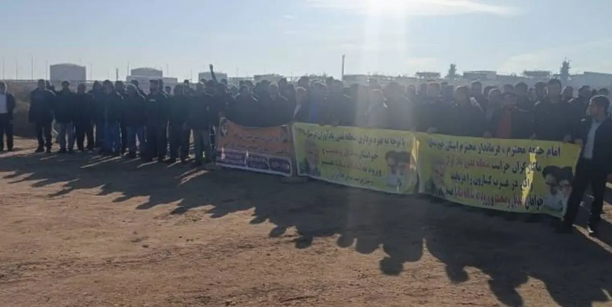 کارگران پیمانکاریِ میدان نفتی یادآوران: با پیمانکاران درجه چندم کار می‌کنیم و صدای ما به کسی نمی‌رسد