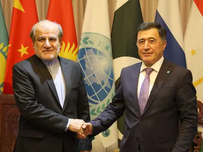 دیدار سفیر ایران با دبیرکل سازمان شانگهای در آستانه اجلاس وزرای خارجه