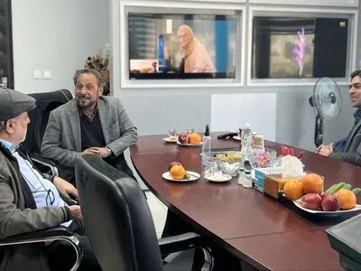 دیدار مدیر شبکه نسیم با مجید قناد