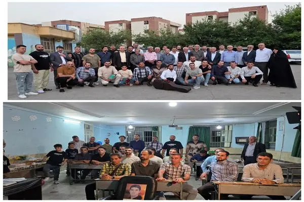 گردهمایی دانش آموزان و معلمان یک مدرسه در شیراز پس از ۲۷ سال