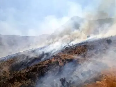 مهار آتش‌سوزی در مرکز دفن پسماند شهرستان ساری