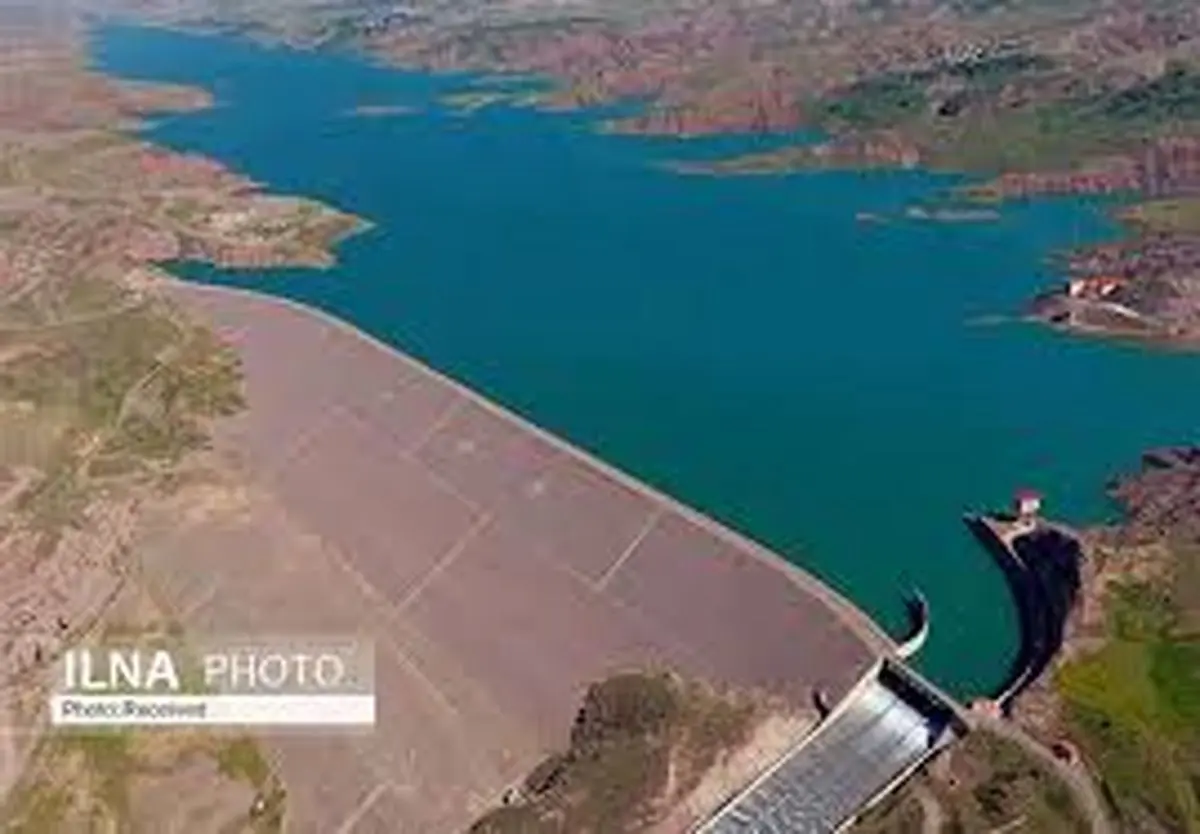  ویدئویی از وضعیت وخیم آب در ورودی سد طالقان