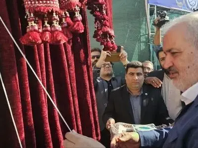 بزرگترین آب شیرین کن خوزستان با حضور وزیر افتتاح و وارد مدار شد