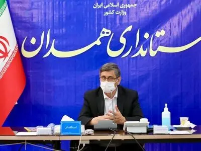 استاندار همدان کرونا گرفت 