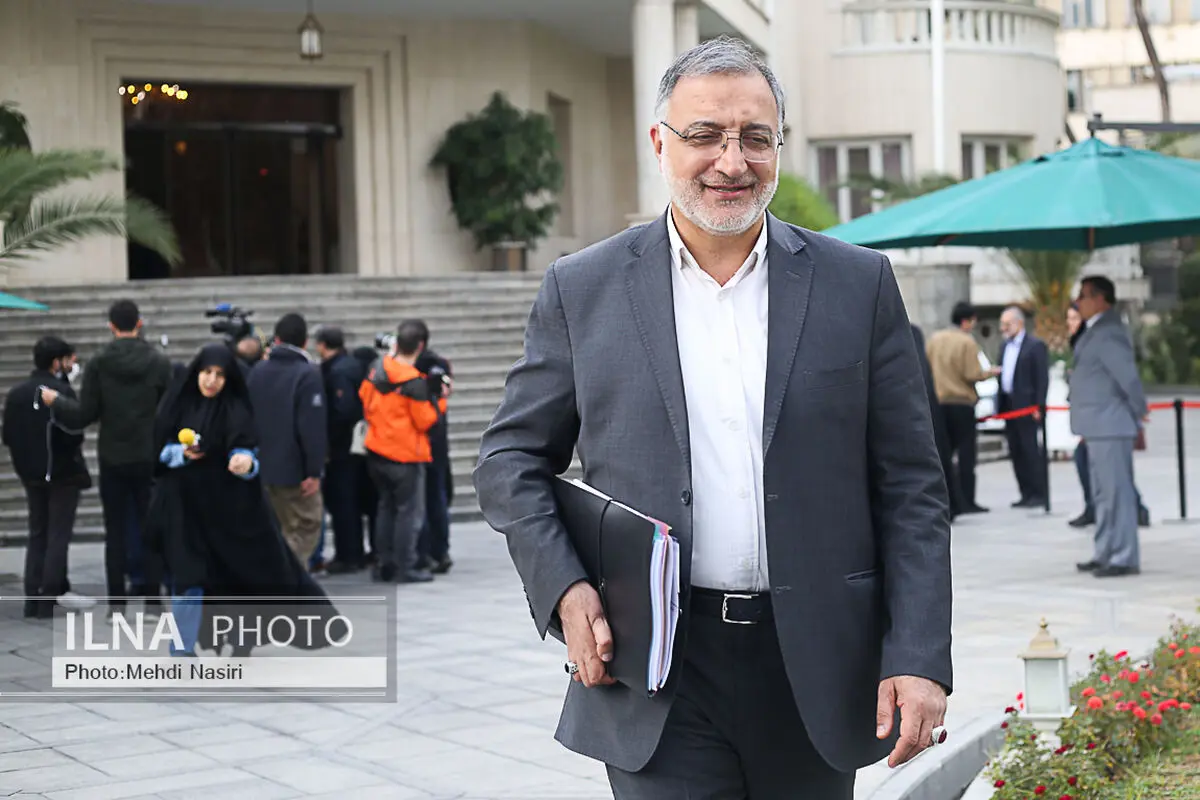 اظهارات انتخاباتی آقای شهردار در حیاط پاستور!