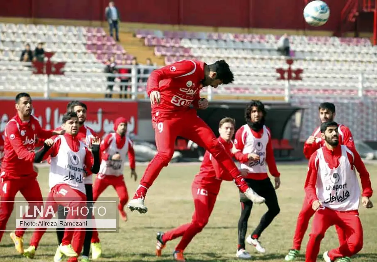 گزارش تمرین پرسپولیس