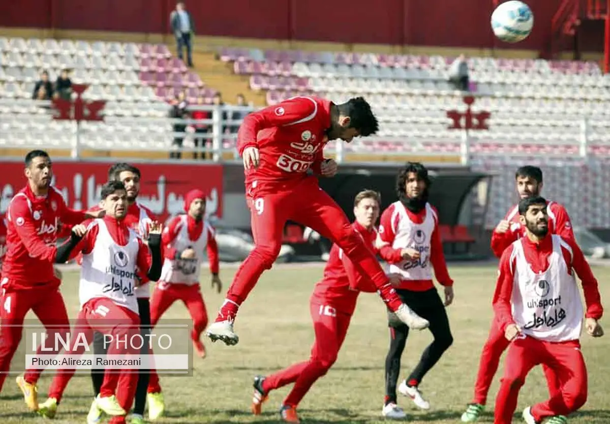 گزارش تمرین امروز پرسپولیس