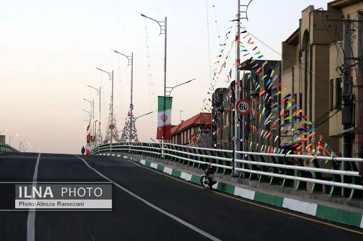 بازگشایی رمپ و لوپهای پروژه ۹ دی(پل جمهوری) شهر قم تا پایان سال