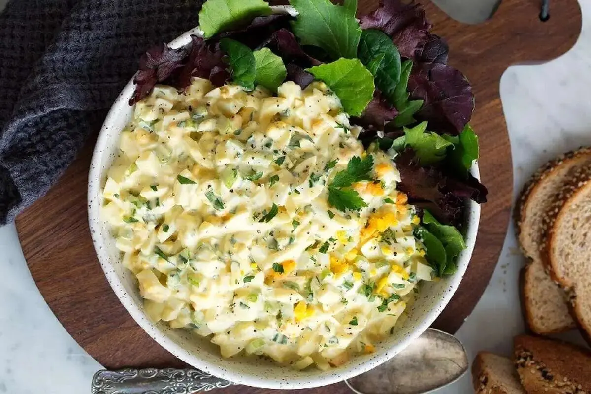 این سالاد برای ورزشکاران و گیاه خواران است، شما نخورید!