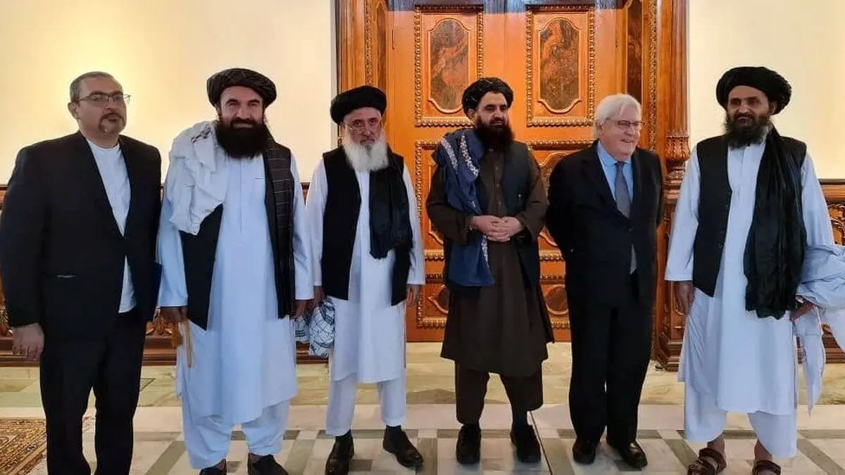دیدار نماینده سازمان ملل با رئیس دفتر سیاسی طالبان
