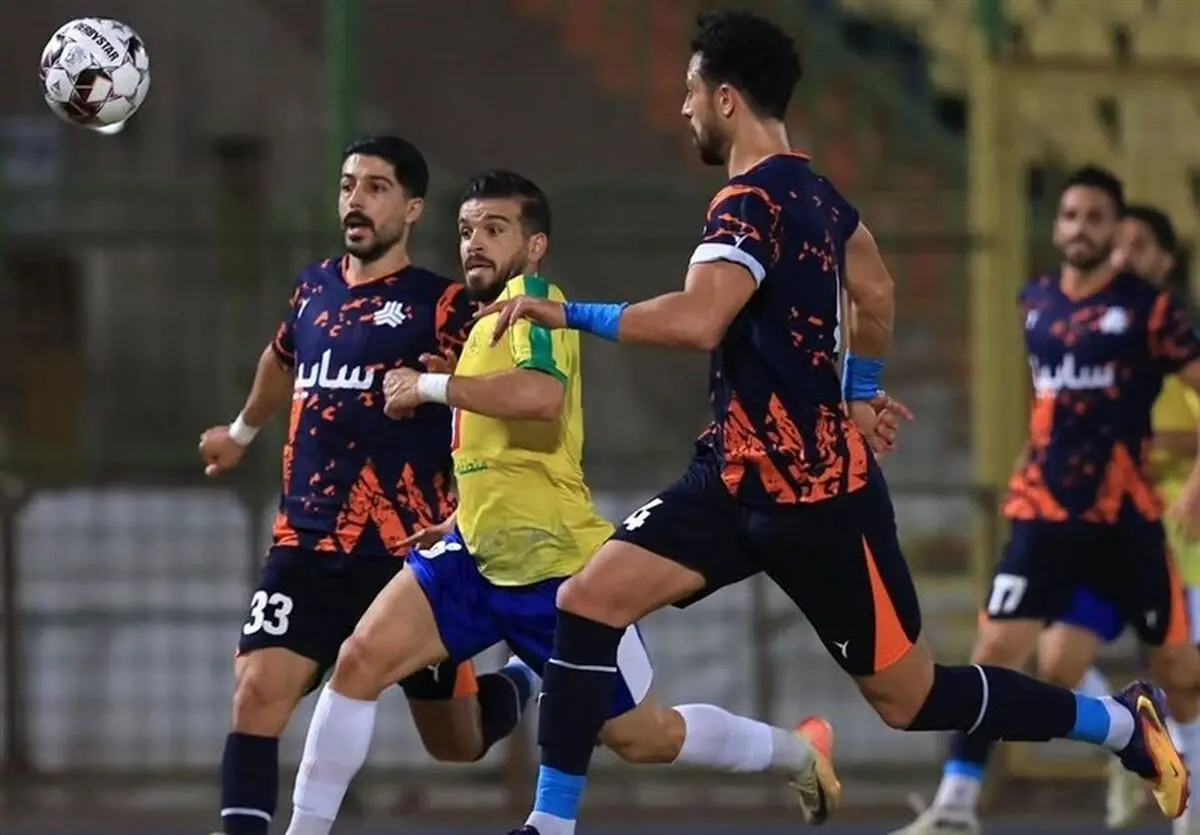 سایپا جدال حساس هفته لیگ یک را از صنعت نفت آبادان برد