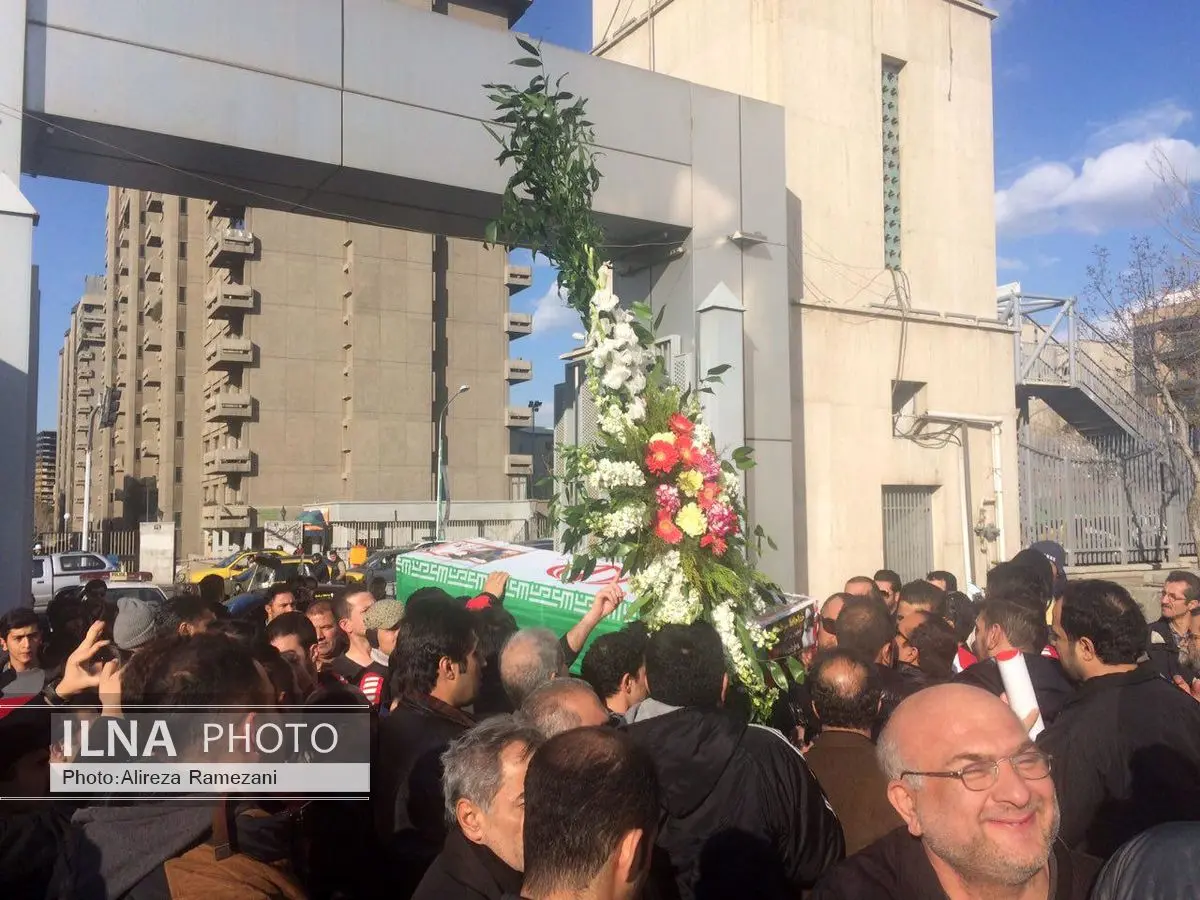 مراسم تشییع پیکر همایون بهزادی برگزار شد