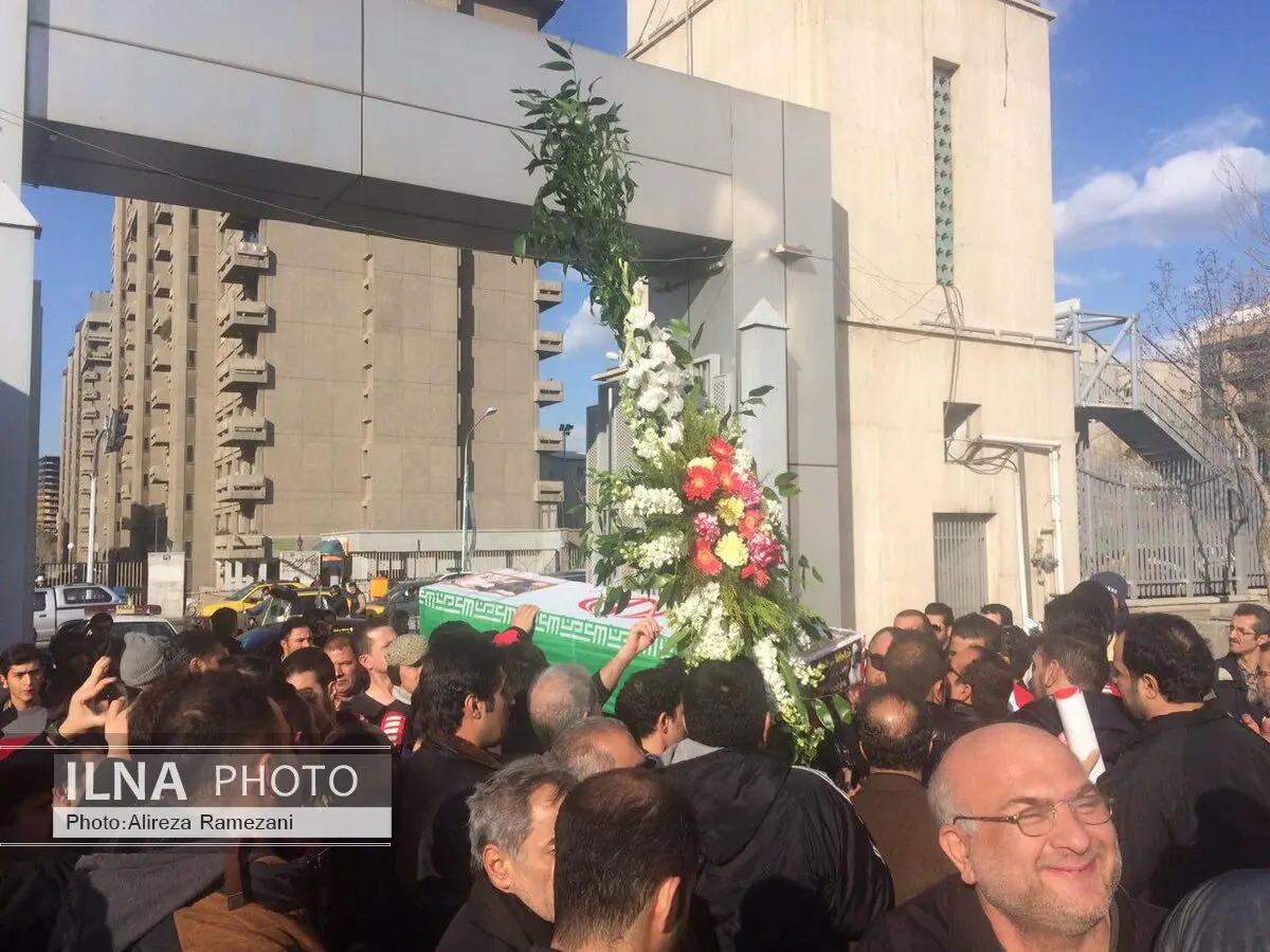 مراسم تشییع پیکر همایون بهزادی برگزار شد