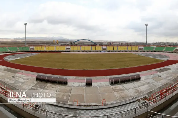 آماده سازی ورزشگاه ۱۵ هزار نفری قزوین برای رقابت های لیگ برتر