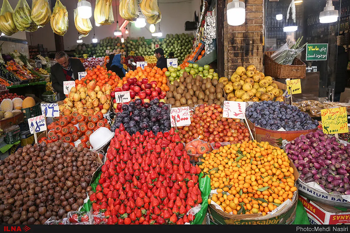 گزارش تصویری/ حال و هوای بازار شب یلدا