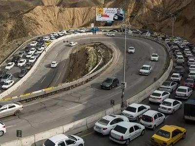 محدودیت ترافیکی جاده  چالوس و آزادراه تهران - شمال در روز جمعه اعمال می‌شود