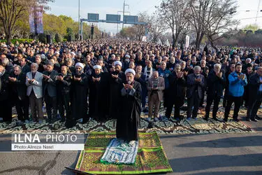 نماز عید سعید فطر در استان قزوین به روایت تصویر