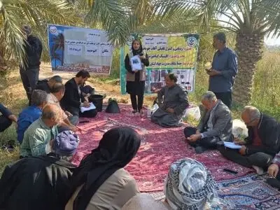 انتقال تجربه و دانش مبارزه با آفات قرنطینه در آبادان 