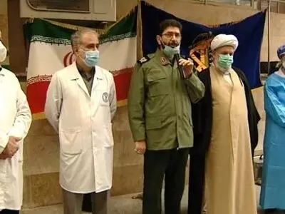 تجلیل فرمانده سپاه محمد رسول الله (ص) تهران بزرگ از پرستاران بیمارستان فیروزگر