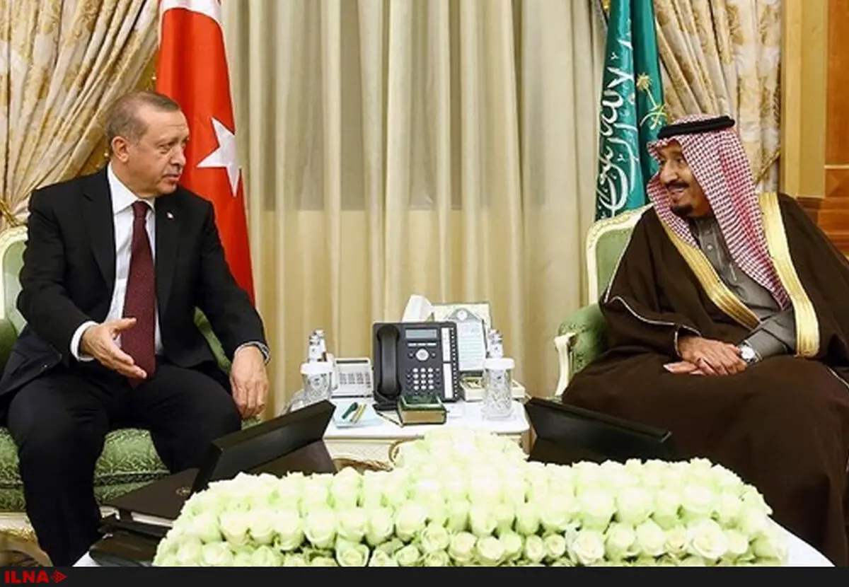 گفت‌وگوی تلفنی اردوغان و ملک سلمان