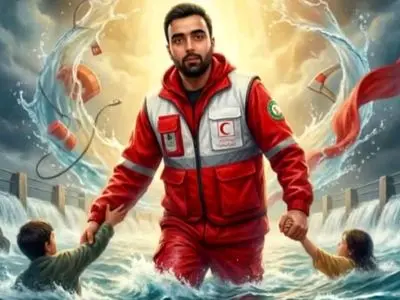 شبی تلخ در حسین‌آباد جهرم/تشریح جزئیات حادثه برای امدادگر هلال احمر فارس 