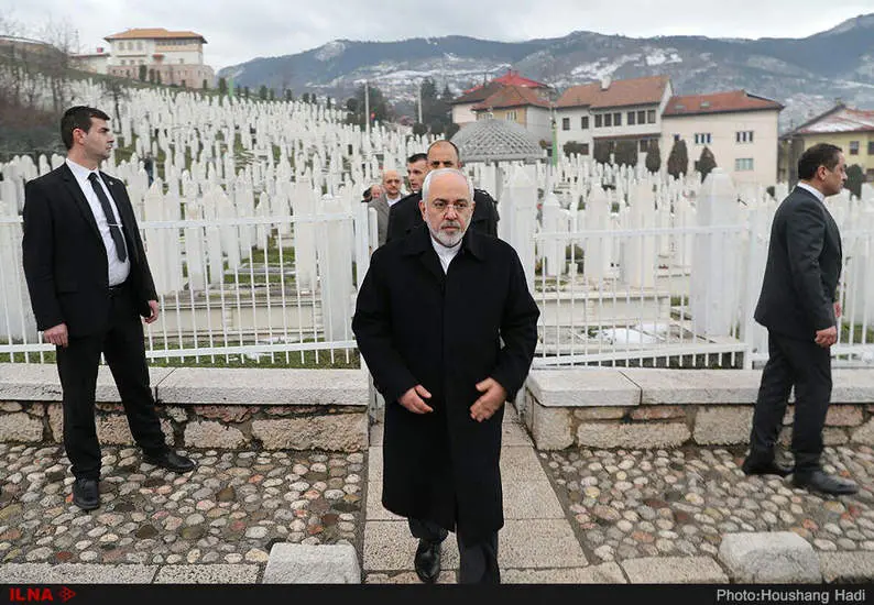 حضور در آرامگاه علی عزت بگوویچ، رهبر فقید مسلمانان بوسنی