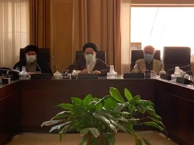 نشست فراکسیون روحانیت مجلس با دبیرکل نهاد کتابخانه‌های عمومی کشور