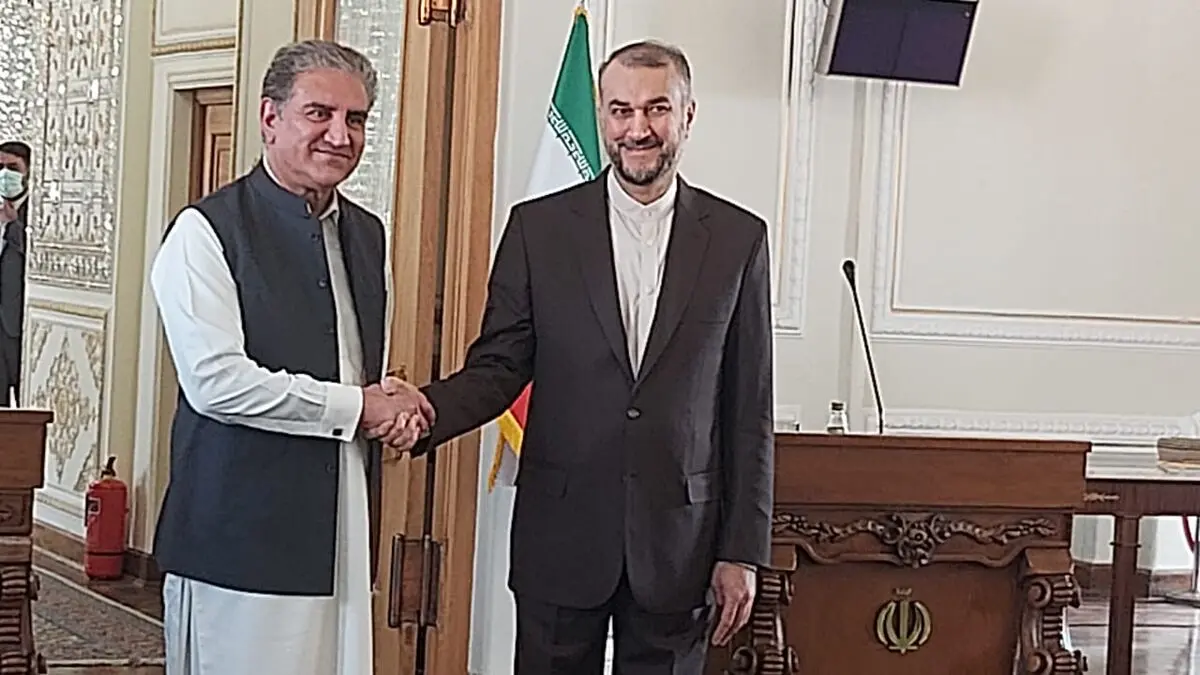 امیرعبداللهیان از وزیر امور خارجه پاکستان استقبال کرد