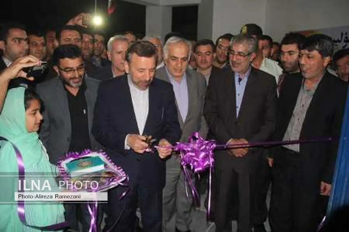بهره برداری از یک واحد آموزشی با حضور وزیر ارتباطات و فناوری اطلاعات در شهرستان نکا