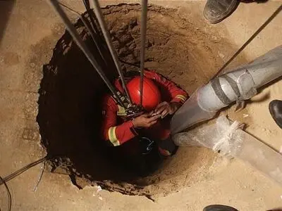 فوت یک کارگر بر اثر ریزش چاه