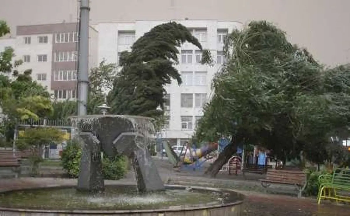 وزش باد شدید در غرب و جنوب تهران
