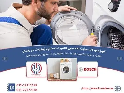 تعمیر لباسشویی بوش در زنجان