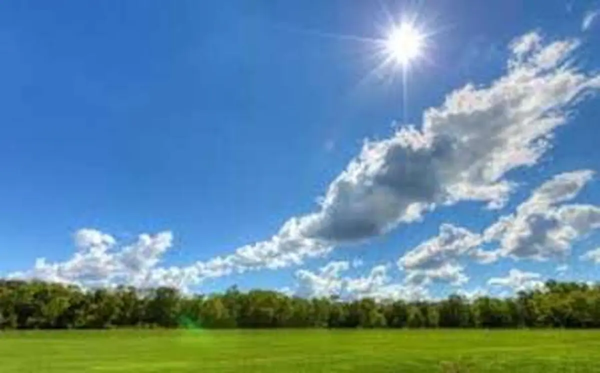 آسمان مازندران تا پایان هفته صاف تا نیمه ابری است