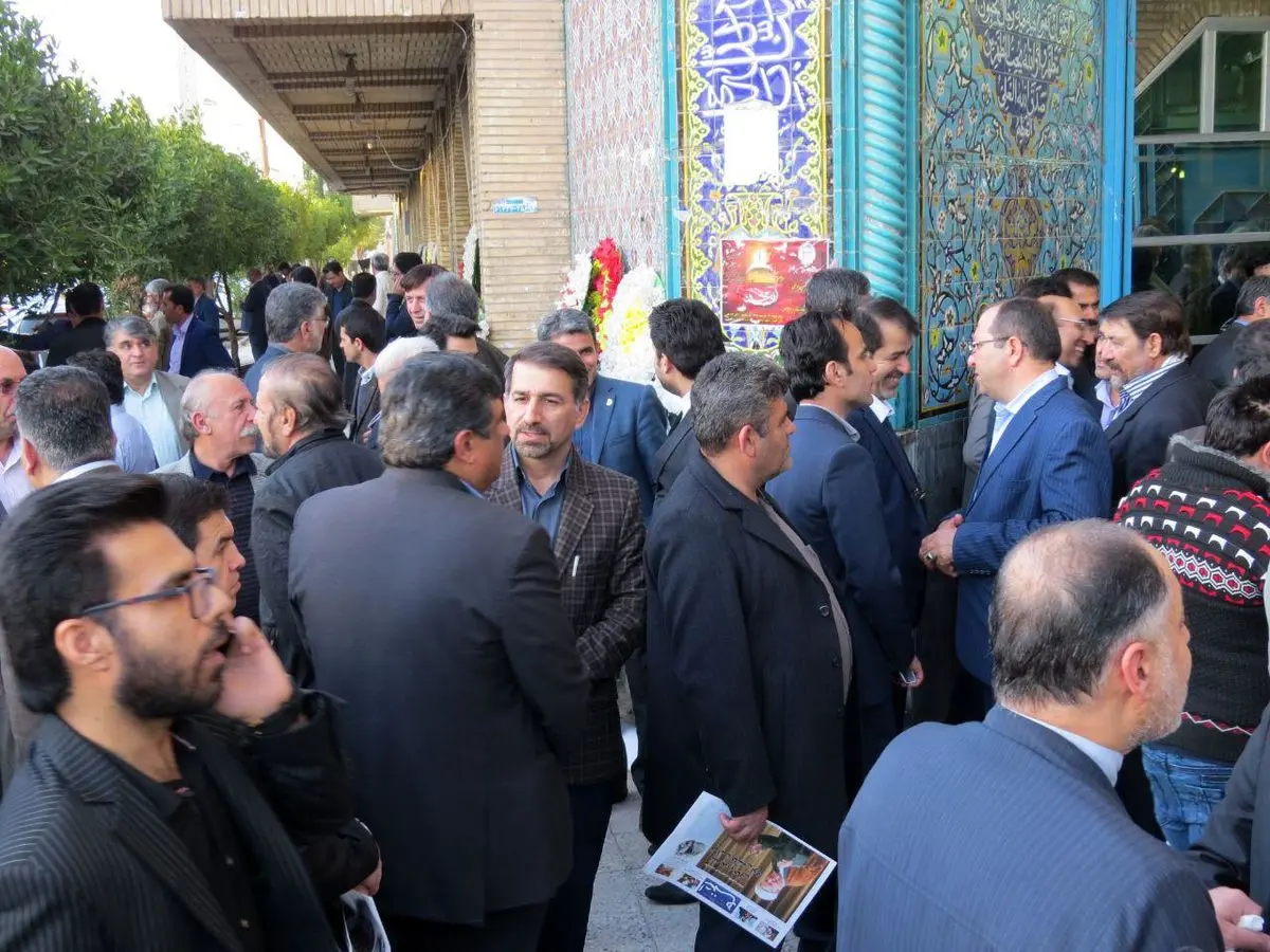 برگزاری مراسم هفتم آیت الله هاشمی رفسنجانی در اهواز