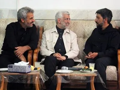 سعید جلیلی به دیدار خانواده شهید محسن حججی رفت