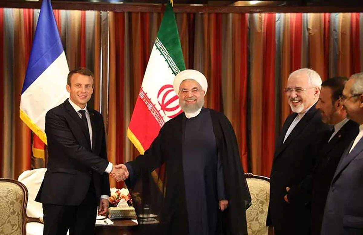 ماکرون موضوع سفر به ایران را بررسی می‌کند