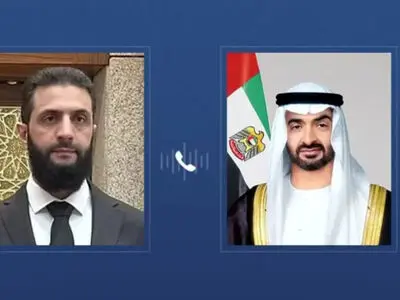گفت‌وگوی تلفنی بن زاید و الجولانی