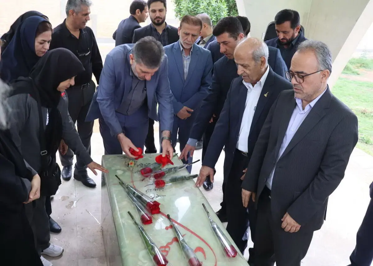 مراسم بزرگداشت روز ملی شهدای ورزشکار در اهواز برگزار شد 