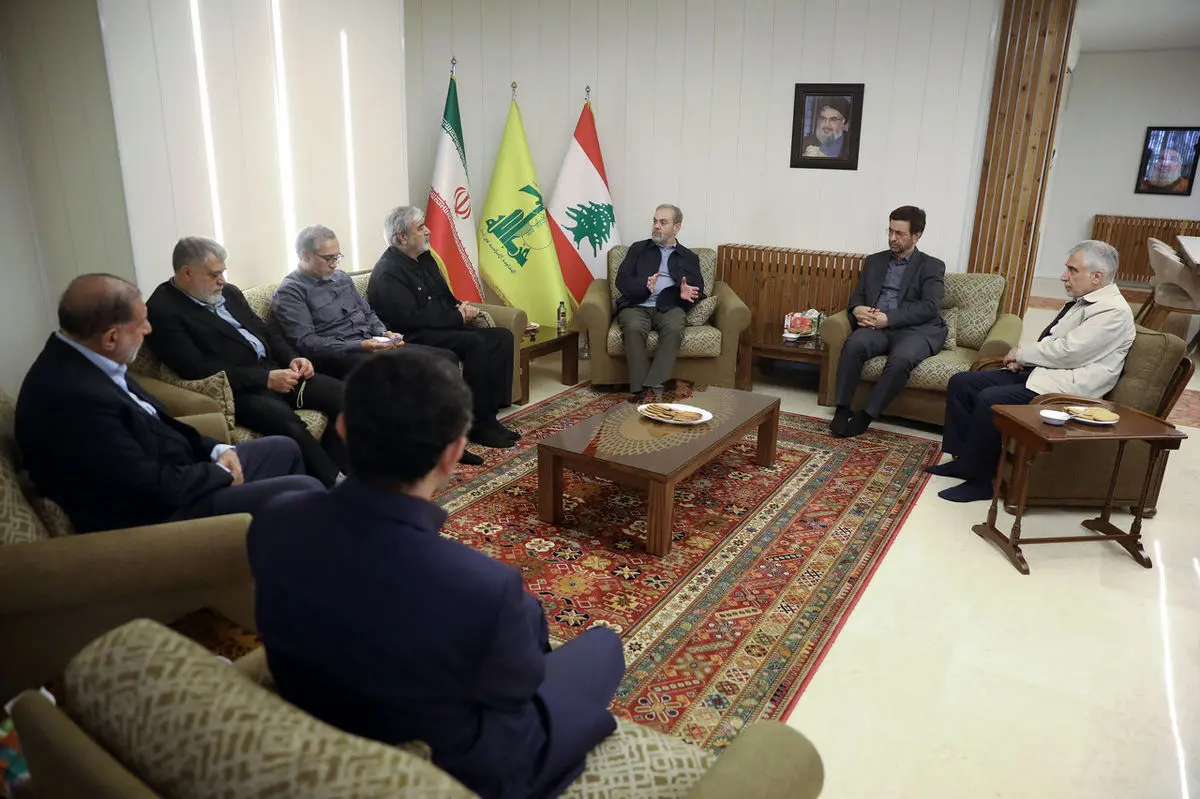 حضور کمیسیون امنیت ملی مجلس در دفتر حزب‌الله لبنان در تهران