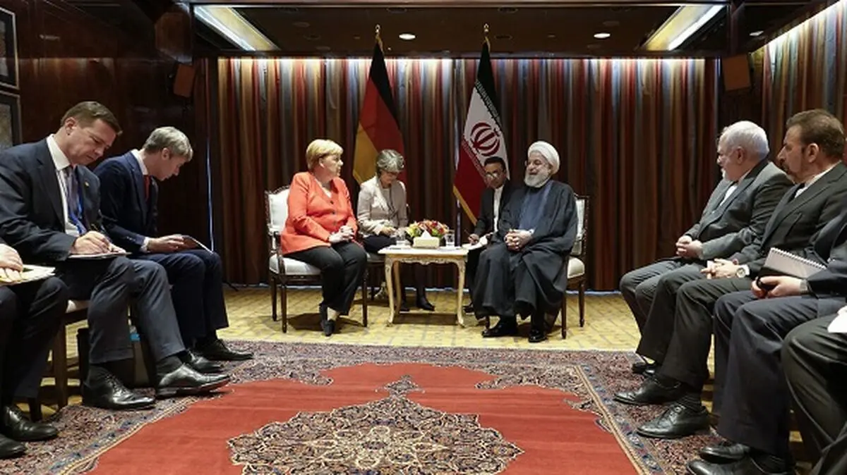 Rouhani, Merkel summit for first time