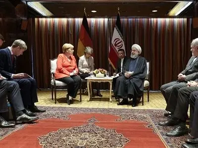 Rouhani, Merkel summit for first time