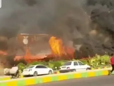 یک رستوران در ماهشهر طعمه حریق شد