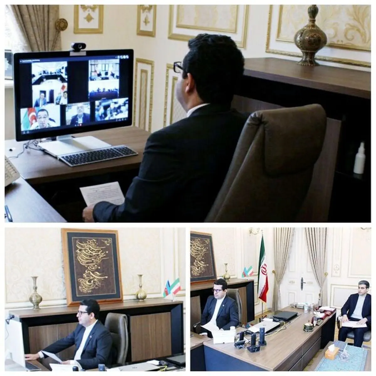 سخرانی موسوی در نشست مشترک سازمان بنادر و دریانوردی ایران و آذربایجان