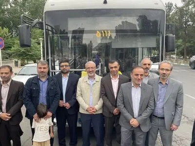 رونمایی از ناوگان ۱۸ متری در کرج؛ گامی به سوی حمل‌ونقل سبز