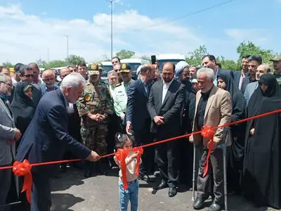  کمربندی نسیم شمال و ۱۴۰ ناوگان حمل و نقل عمومی قزوین افتتاح شد