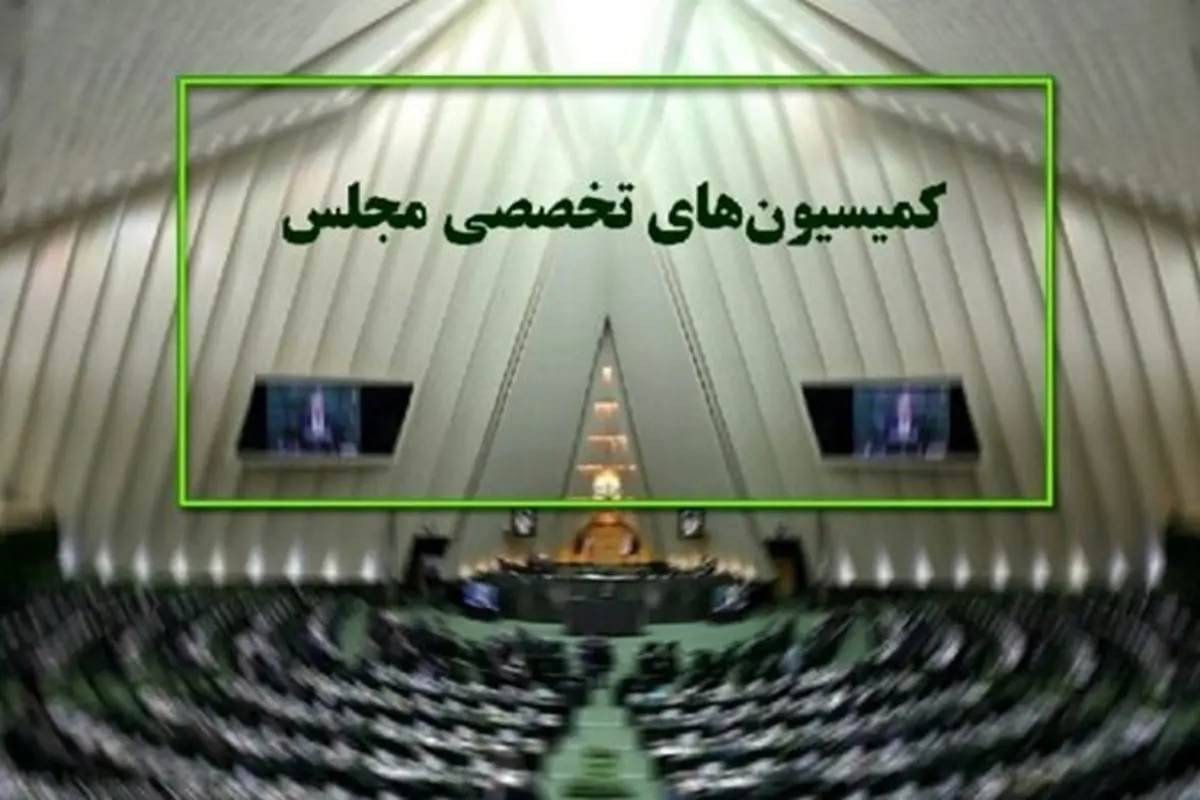 برگزاری جلسه کمیسیون‌های تخصصی مجلس با حضور وزرا و مسئولان