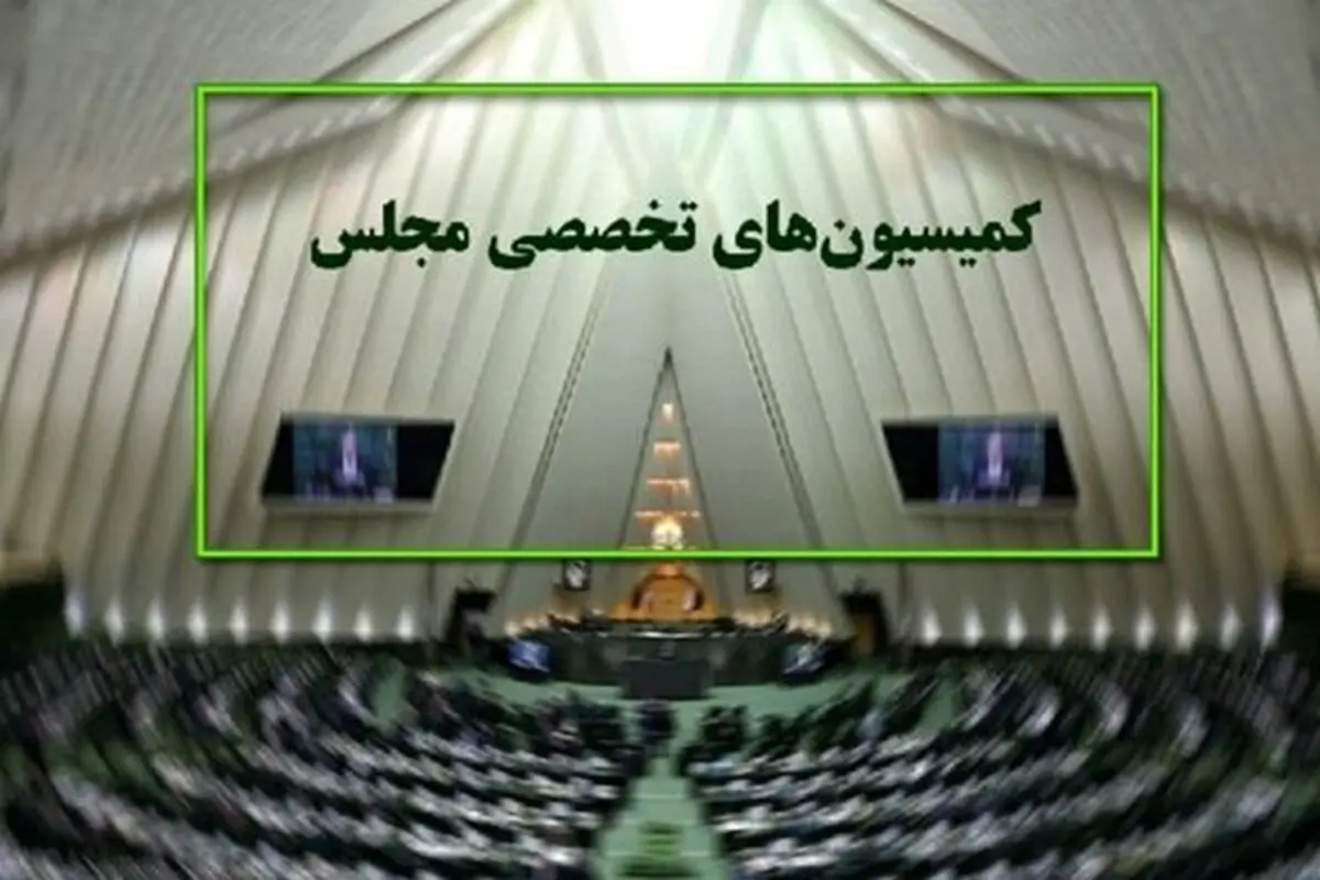 برگزاری جلسه کمیسیون‌های تخصصی مجلس با حضور وزرا و مسئولان
