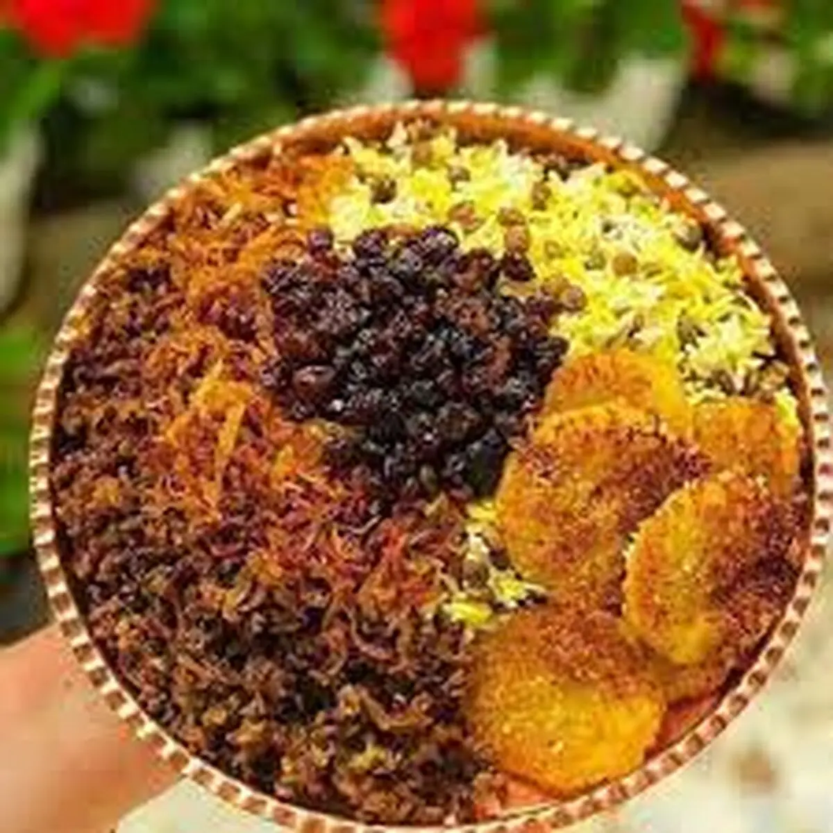 مزیت بی نظیر عدس پلو با کشمش