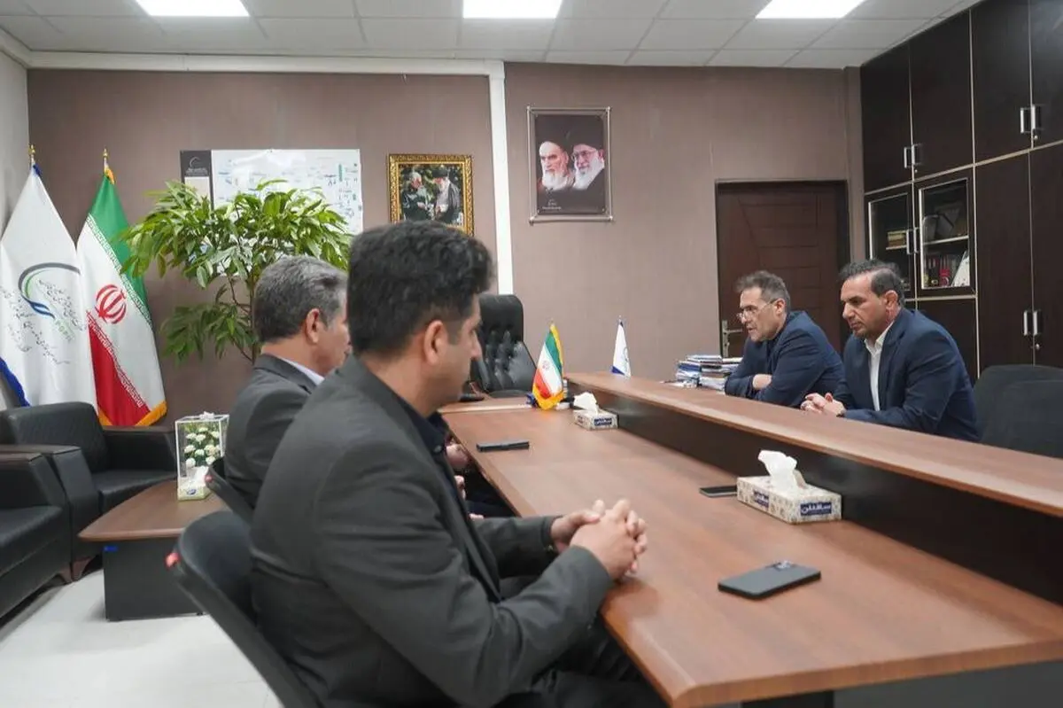 دیدار مدیرشعب بانک سپه استان با مدیرعامل پتروشیمی ایلام