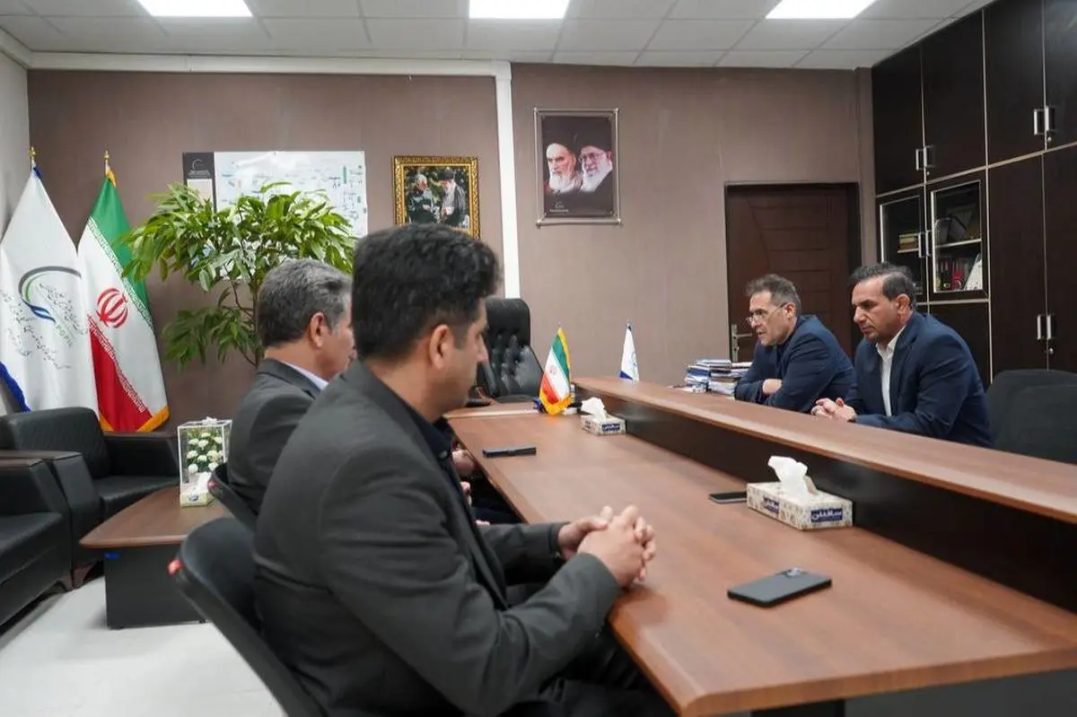 دیدار مدیرشعب بانک سپه استان با مدیرعامل پتروشیمی ایلام